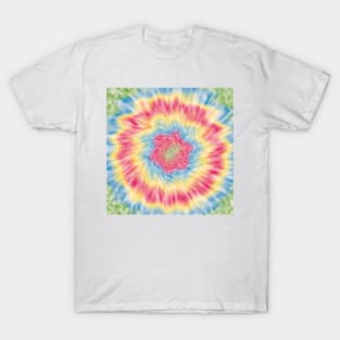 Pastel color tie dye T-Shirt